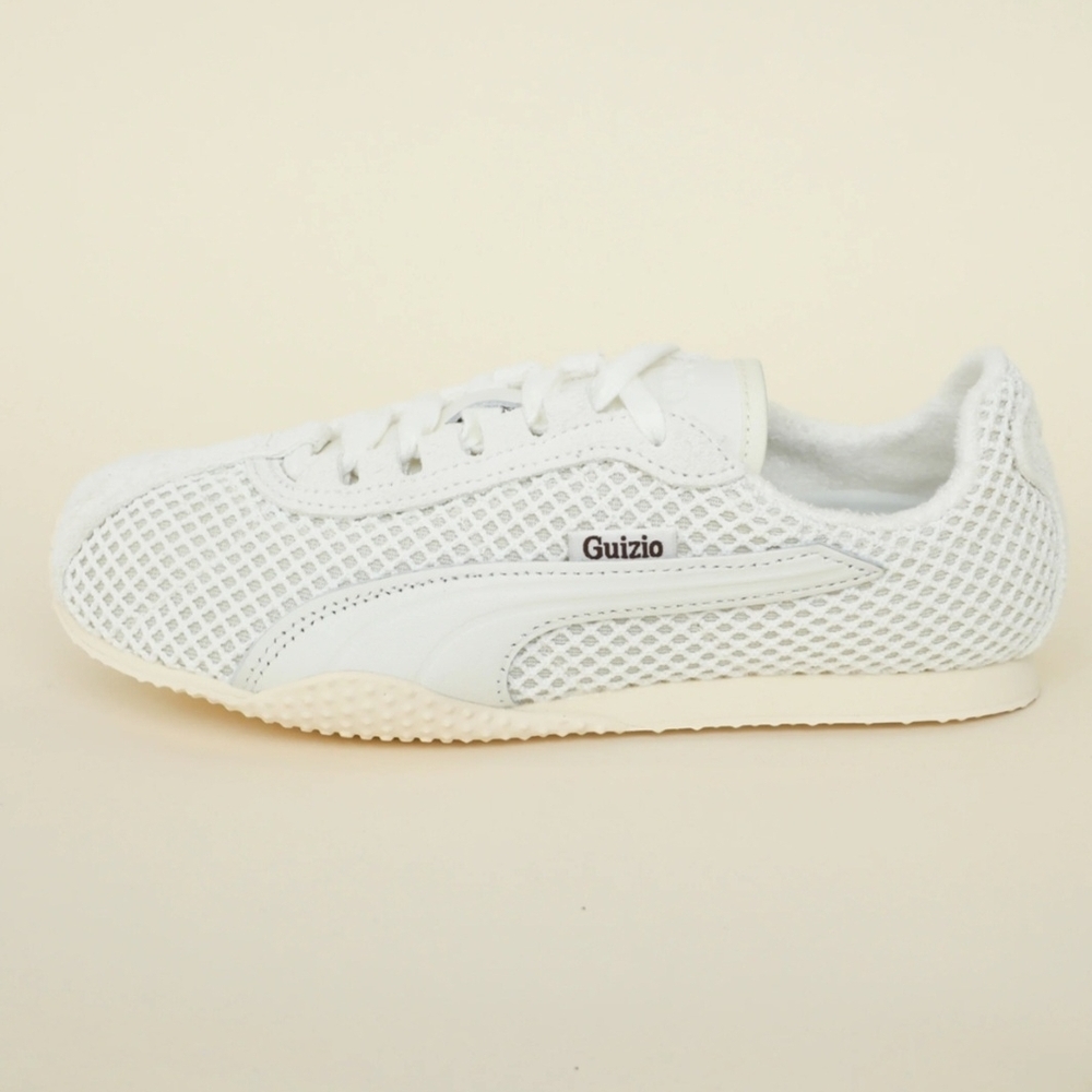 Guizio Warm White Puma Select Mesh Sneakers